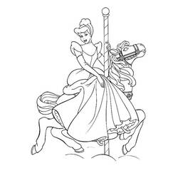 Desenho Cinderela (Filmes de Animação) #178019 para imprimir e colorir