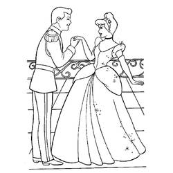 Desenho Cinderela (Filmes de Animação) #178029 para imprimir e colorir
