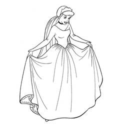 Desenho Cinderela (Filmes de Animação) #178047 para imprimir e colorir