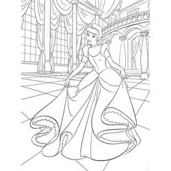 Desenho Cinderela (Filmes de Animação) #178050 para imprimir e colorir