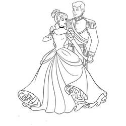 Desenho Cinderela (Filmes de Animação) #178051 para imprimir e colorir