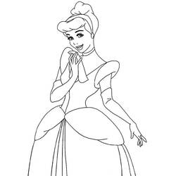 Desenho Cinderela (Filmes de Animação) #178053 para imprimir e colorir