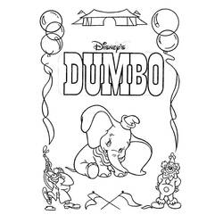 Desenhos para colorir: Dumbo - Páginas para Colorir Imprimíveis Gratuitamente