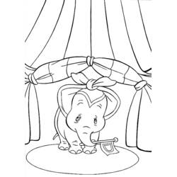 Desenho Dumbo (Filmes de Animação) #170607 para imprimir e colorir
