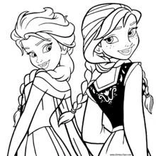 Desenhos para colorir: Frozen - Páginas para Colorir Imprimíveis Gratuitamente