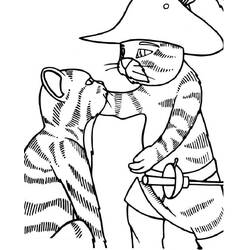 Página para colorir: Gato de Botas (Filmes de Animação) #170680 - Páginas para Colorir Imprimíveis Gratuitamente