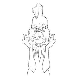 Desenho Grinch (Filmes de Animação) #188355 para imprimir e colorir