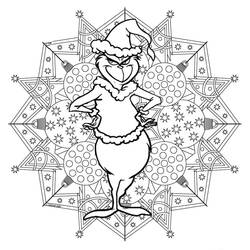Desenho Grinch (Filmes de Animação) #188389 para imprimir e colorir