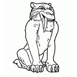 Desenho Ice Age (Filmes de Animação) #205594 para imprimir e colorir