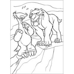 Desenho Ice Age (Filmes de Animação) #205606 para imprimir e colorir