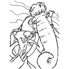 Desenho Ice Age (Filmes de Animação) #71626 para imprimir e colorir