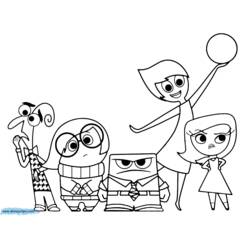 Desenhos para colorir: Inside Out - Páginas para Colorir Imprimíveis Gratuitamente