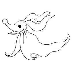 Página para colorir: Jack Skellington (Filmes de Animação) #202331 - Páginas para Colorir Imprimíveis Gratuitamente