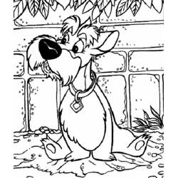 Desenho Lady e the Tramp (Filmes de Animação) #133297 para imprimir e colorir