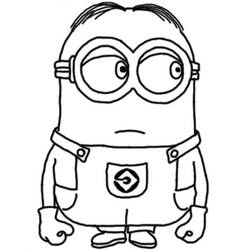 Página para colorir: Minions (Filmes de Animação) #72061 - Páginas para Colorir Imprimíveis Gratuitamente