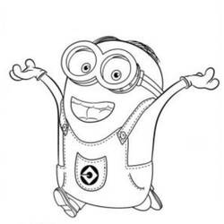 Página para colorir: Minions (Filmes de Animação) #72068 - Páginas para Colorir Imprimíveis Gratuitamente