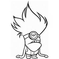 Página para colorir: Minions (Filmes de Animação) #72073 - Páginas para Colorir Imprimíveis Gratuitamente
