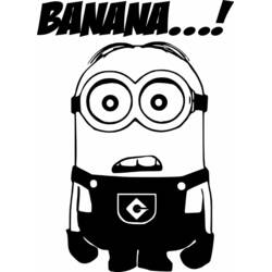 Página para colorir: Minions (Filmes de Animação) #72122 - Páginas para Colorir Imprimíveis Gratuitamente