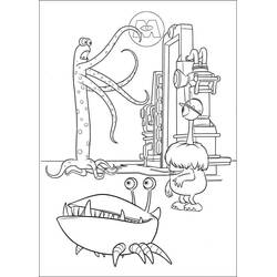 Desenhos para colorir: Monsters University - Páginas para Colorir Imprimíveis Gratuitamente