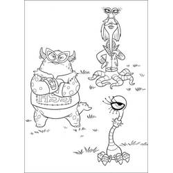Página para colorir: Monsters University (Filmes de Animação) #206406 - Páginas para Colorir Imprimíveis Gratuitamente