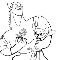 Desenhos para colorir: Mune: O Guardião da Lua - Páginas para Colorir Imprimíveis Gratuitamente