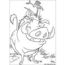 Ilustração de O Rei Leão (Filmes de Animação) #73617 para colorir gratuitamente