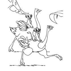 Desenho O Rei Leão (Filmes de Animação) #73658 para imprimir e colorir