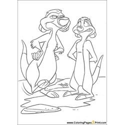 Desenho O Rei Leão (Filmes de Animação) #73701 para imprimir e colorir