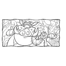 Desenho de O Rei Leão (Filmes de Animação) #73785 para colorir, imprimível grátis