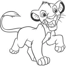Desenho O Rei Leão (Filmes de Animação) #73804 para imprimir e colorir