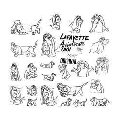 Página para colorir: Os Aristogatos (Filmes de Animação) #27031 - Páginas para Colorir Imprimíveis Gratuitamente