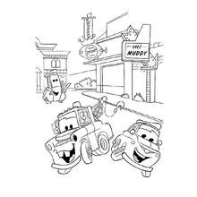 Desenho Os Bagnoles (Cars) (Filmes de Animação) #132546 para imprimir e colorir