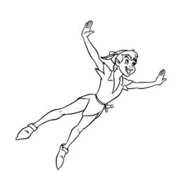 Desenhos para colorir: Peter Pan - Páginas para Colorir Imprimíveis Gratuitamente