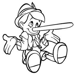 Desenhos para colorir: Pinocchio - Páginas para Colorir Imprimíveis Gratuitamente