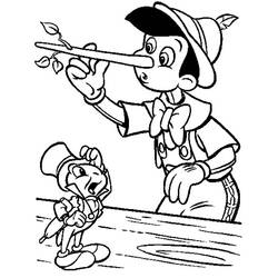 Página para colorir: Pinocchio (Filmes de Animação) #132252 - Páginas para Colorir Imprimíveis Gratuitamente