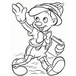 Página para colorir: Pinocchio (Filmes de Animação) #132254 - Páginas para Colorir Imprimíveis Gratuitamente