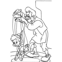 Página para colorir: Pinocchio (Filmes de Animação) #132261 - Páginas para Colorir Imprimíveis Gratuitamente