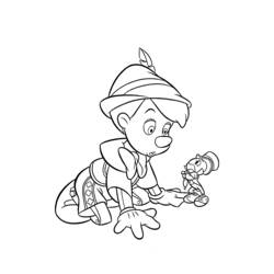 Página para colorir: Pinocchio (Filmes de Animação) #132263 - Páginas para Colorir Imprimíveis Gratuitamente
