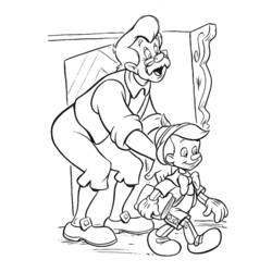 Página para colorir: Pinocchio (Filmes de Animação) #132287 - Páginas para Colorir Imprimíveis Gratuitamente