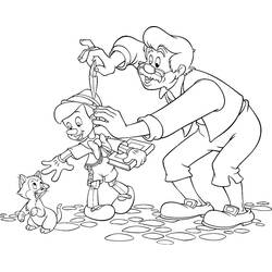 Página para colorir: Pinocchio (Filmes de Animação) #132289 - Páginas para Colorir Imprimíveis Gratuitamente