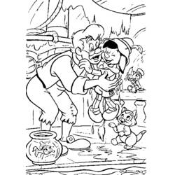 Página para colorir: Pinocchio (Filmes de Animação) #132302 - Páginas para Colorir Imprimíveis Gratuitamente