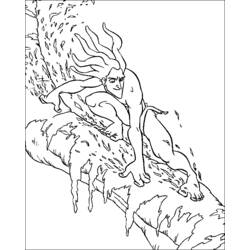 Desenho Tarzan (Filmes de Animação) #131154 para imprimir e colorir