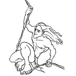 Desenho Tarzan (Filmes de Animação) #198693 para imprimir e colorir