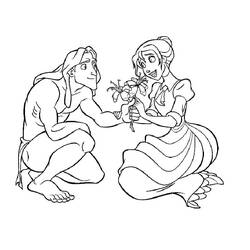 Desenho Tarzan (Filmes de Animação) #198725 para imprimir e colorir