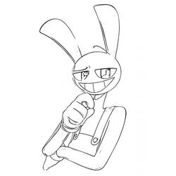 Desenhos para colorir: The Amazing Digital Circus - Páginas para Colorir Imprimíveis Gratuitamente
