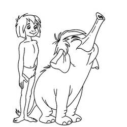 Desenhos para colorir: The Jungle Book - Páginas para Colorir Imprimíveis Gratuitamente