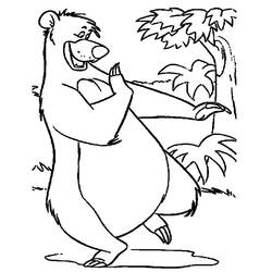 Página para colorir: The Jungle Book (Filmes de Animação) #130121 - Páginas para Colorir Imprimíveis Gratuitamente