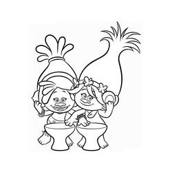 Desenho The Trolls (Filmes de Animação) #191490 para imprimir e colorir