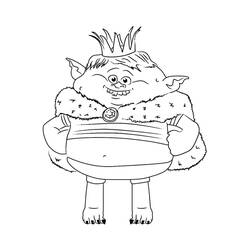 Desenho The Trolls (Filmes de Animação) #191500 para imprimir e colorir
