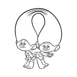 Desenho The Trolls (Filmes de Animação) #191505 para imprimir e colorir